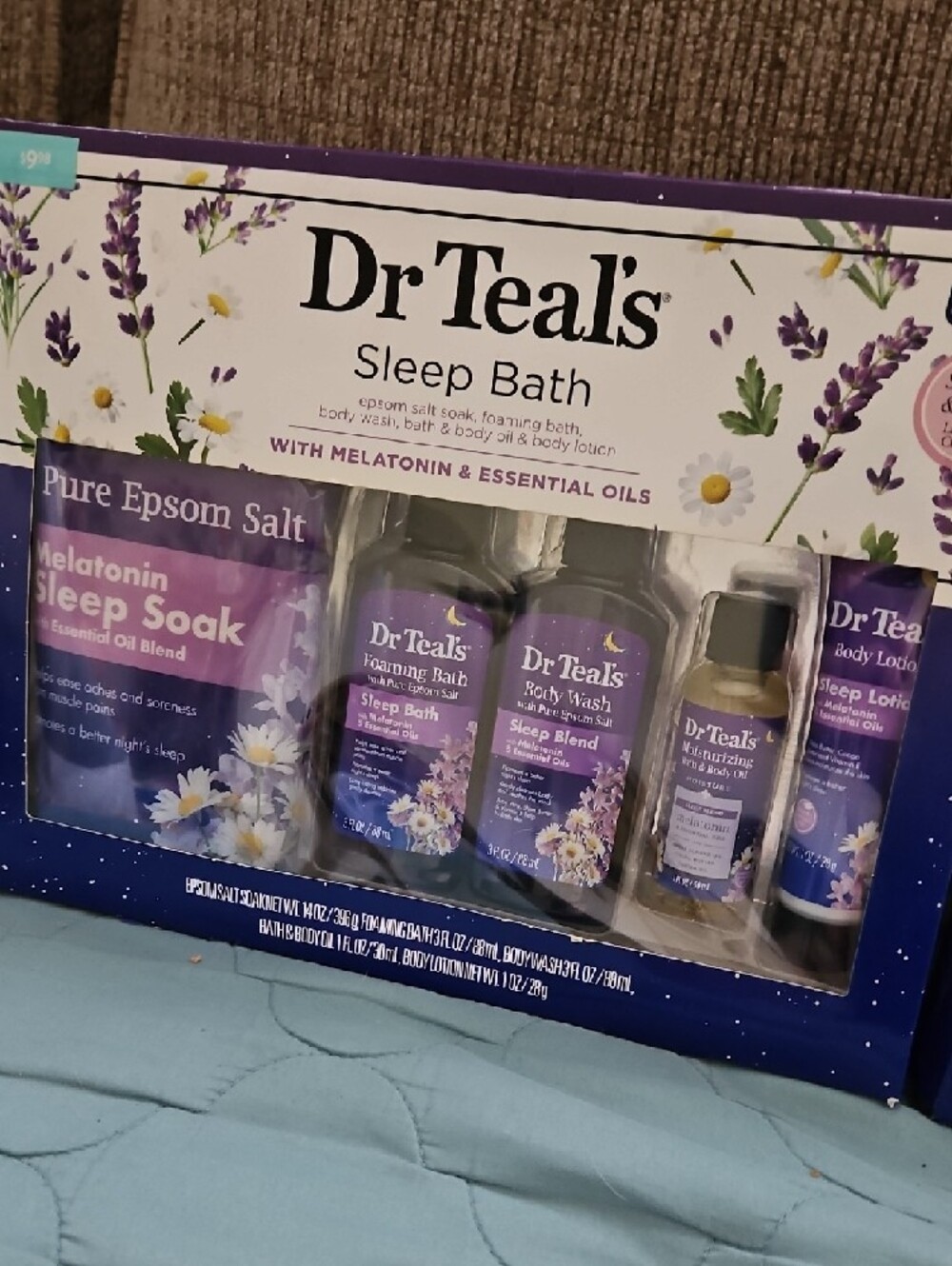 Dr Teal's Sleep Bath Lavender Sleep Soak Gift Set - Purple - Picture 2 of 5
